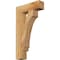 Ekena Millwork Imperial Block Rough Sawn Bracket, Western Red Cedar, 4"W x 16"D x 28"H BKT04X16X28IMP05RWR - alternate 1